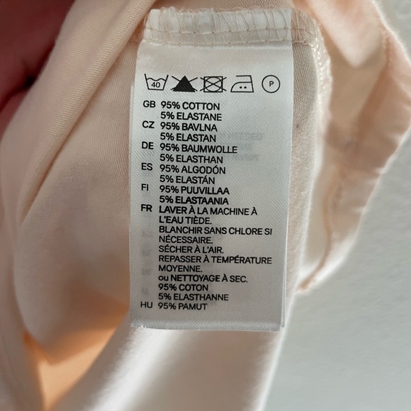 $2! 5 for $10 🔥H&M Light Pink Dress Sz M - Picture 4 of 7